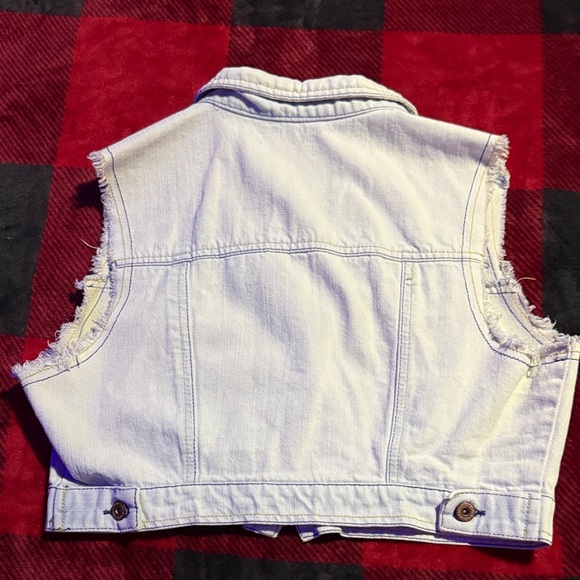 Highway Jeans Light Wash Denim Vest - Picture 3 of 3